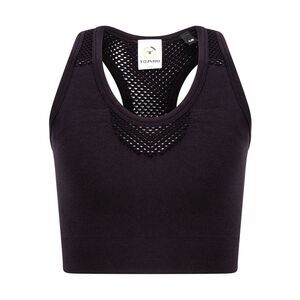 Tombo Girls Seamless Crop Top / Black